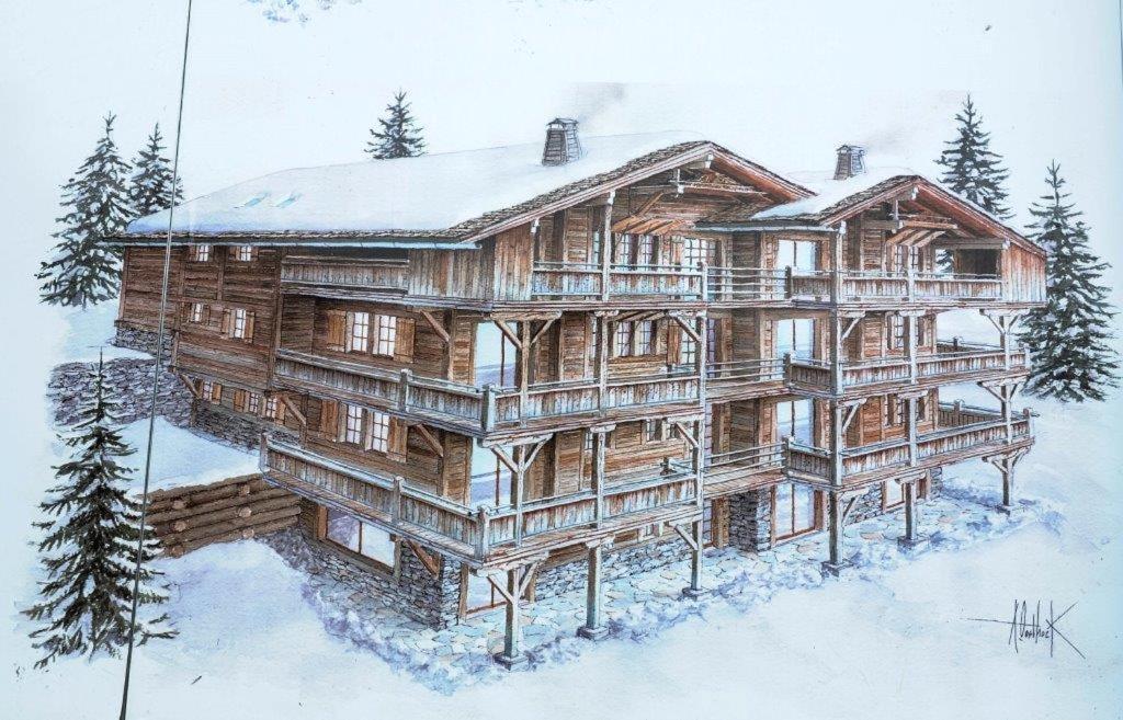 Luxury Grimentz Apartment 外观 照片